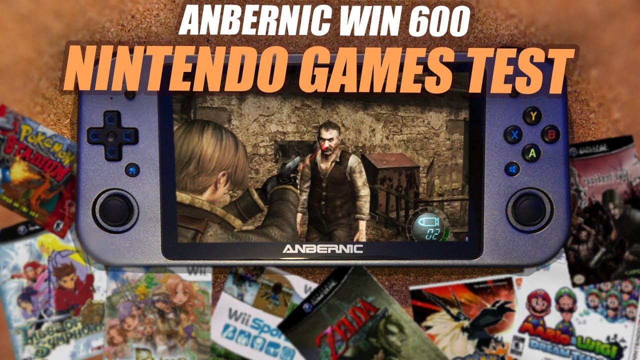 N64, Gamecube, Wii, 3DS Test | Anbernic WIN600 3020e