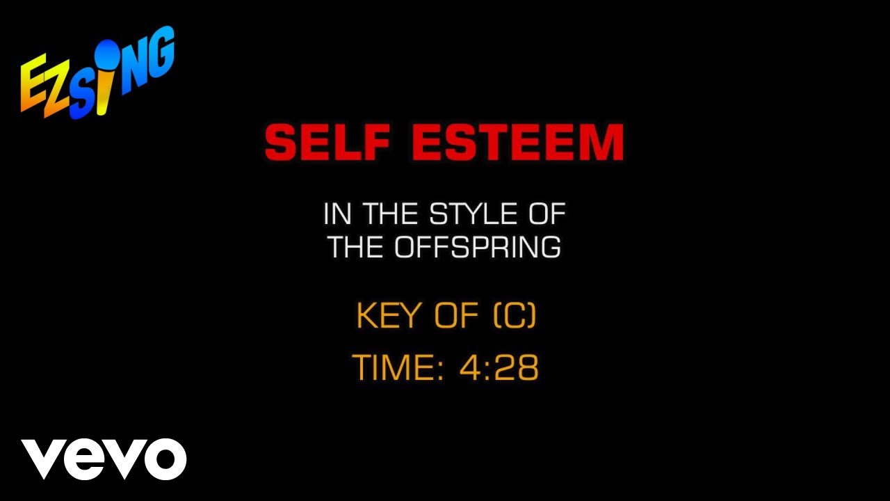Offspring - Self Esteem (Karaoke)