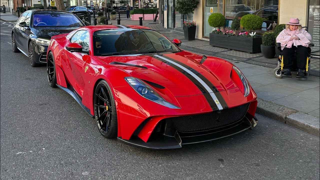 Supercars In London February 2026 Part 2- 812 GTS N-Largo, 599 GTO, McLaren Senna X2 And More!!!