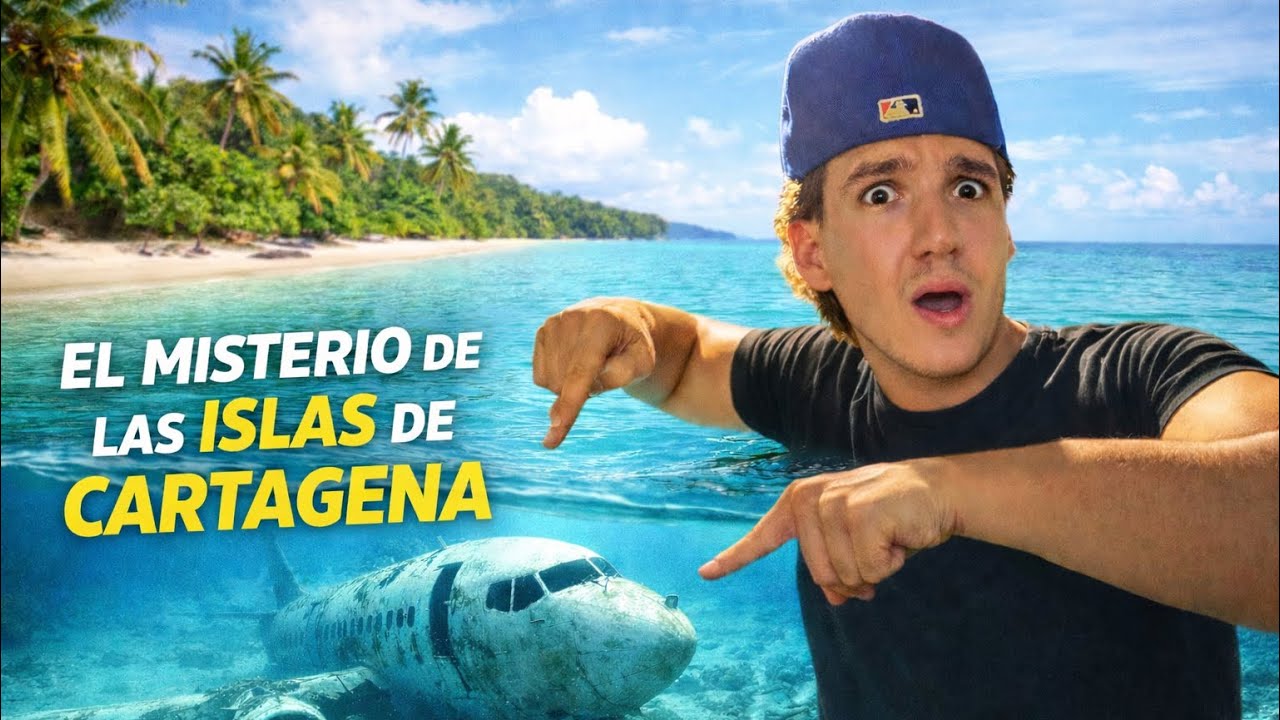 Nos engañaron con el avión hundido en las islas 🇨🇴😱