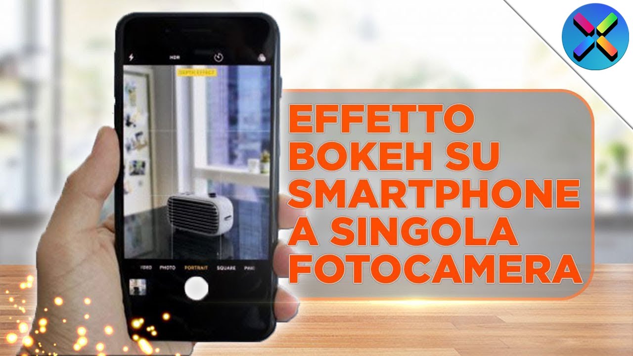 Effetto Bokeh con quasiasi smartphone a singola fotocamera! [Sfondo sfocato] - Tutorial ITA