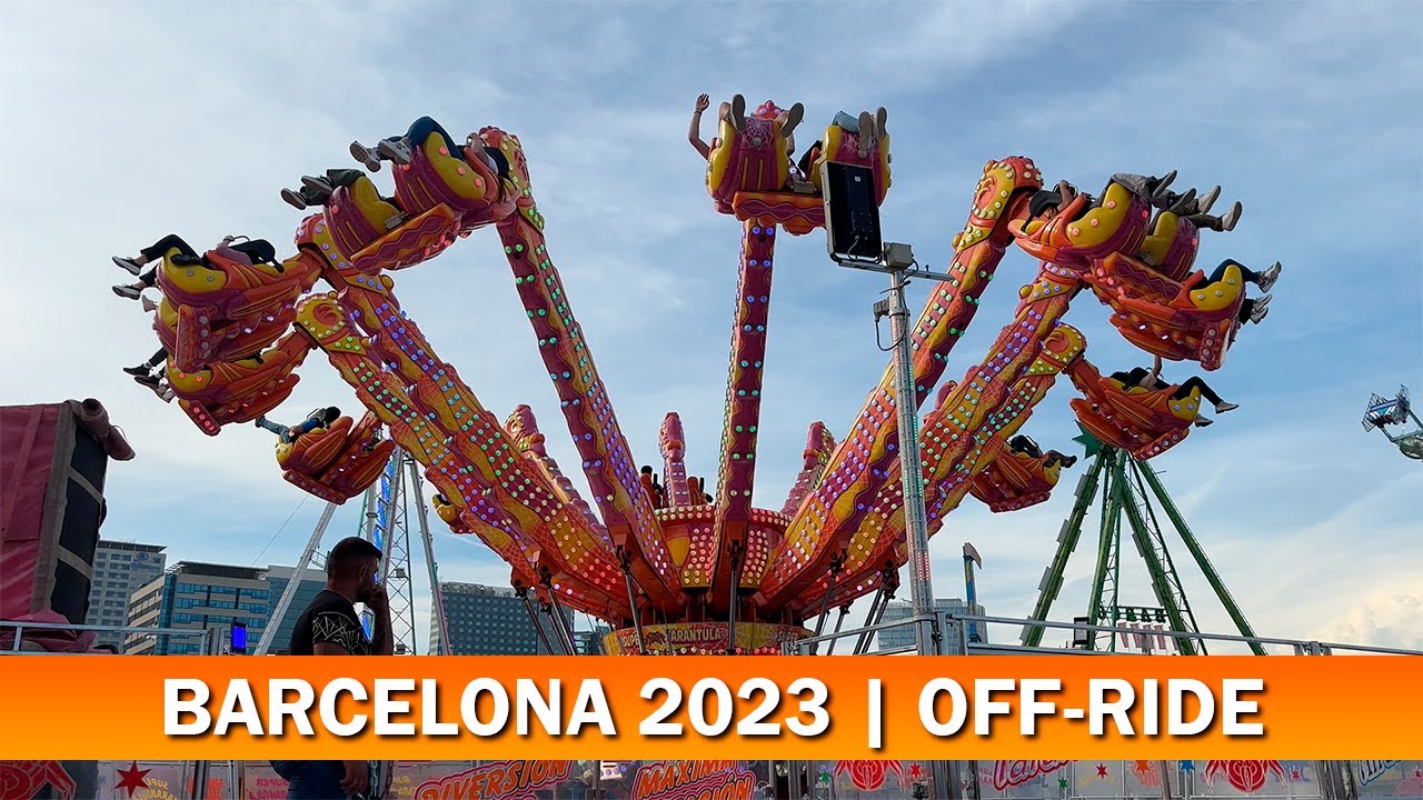 SUPER TARÁNTULA (S. Perez) | OFF-RIDE | Feria de Abril de Barcelona 2023 - Ferias A TOPE