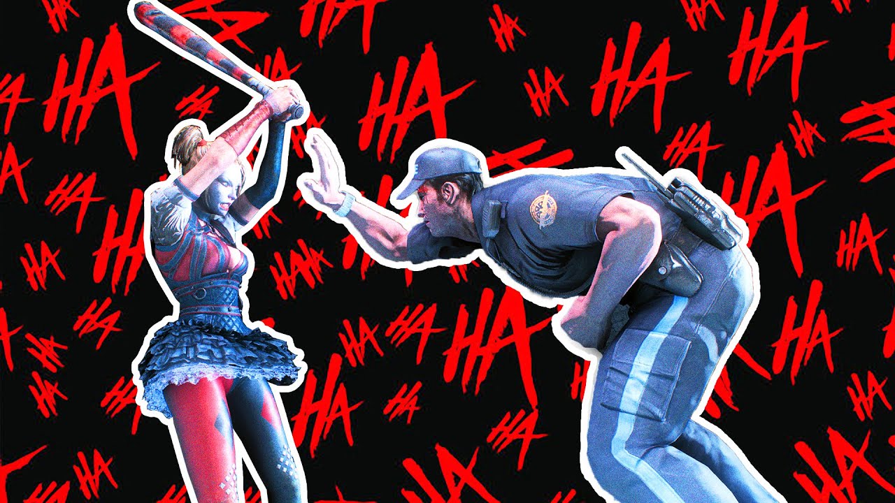 LA POLICE A PEUR D'ELLE (Batman Arkham Knight : DLC Harley Quinn)