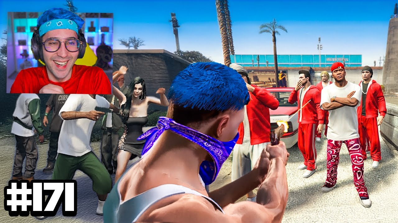 SPARO a TUTTE le GANG del SERVER su GTA 5 RP (TEKTEK EP.171)