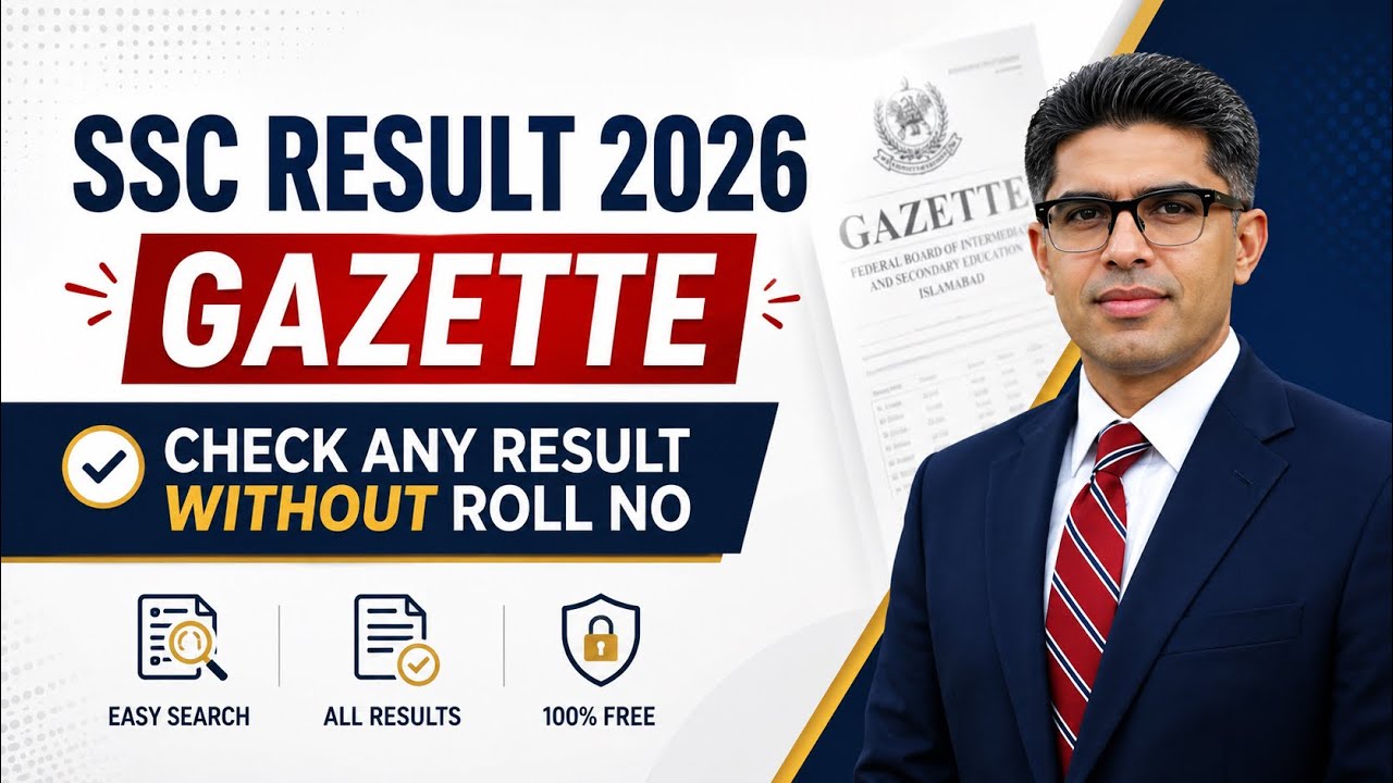 SSC Result Gazette 2026 