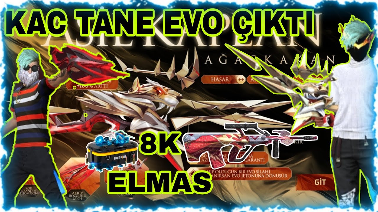8K ELMASLA BAŞLADIK KAÇ TANE EVO ÇIKARDIK SAYISINI UNUTTUM ŞANSLI ELMAS HARCAMA FİRE FREE MAX