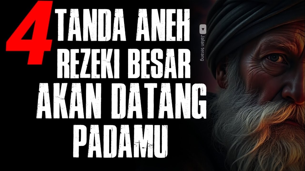 JIWATERPILIH 💥 4 TANDA ANEH KEKAYAAN AKAN DATANG PADAMU