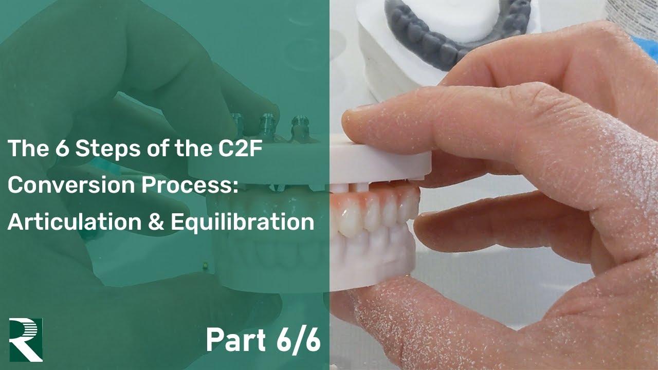 The 6 Steps of a CHROME C2F Conversion: Articulation and Equilibration