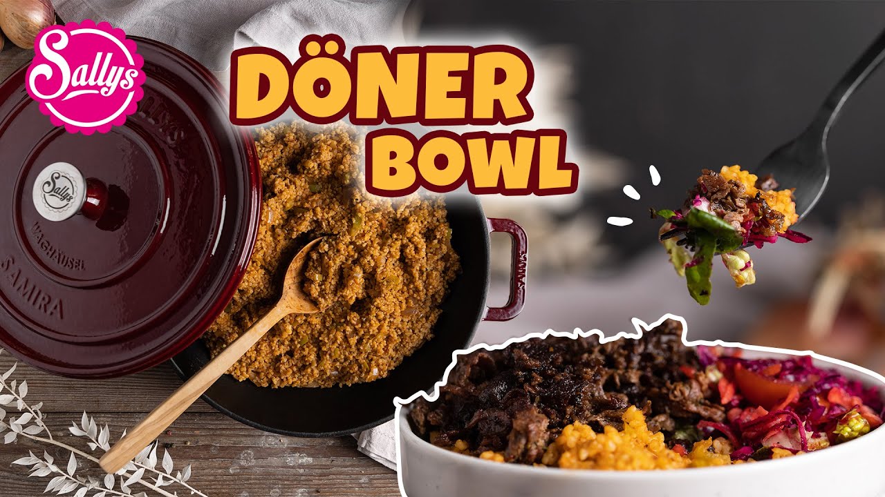 Dönerteller selber machen! / Döner Bowl Rezept / Sallys Welt
