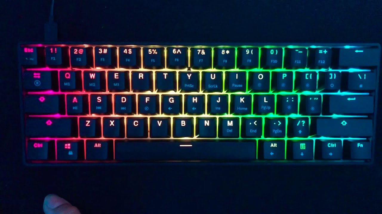 GK61 ALL RGB AND NEW FUNCTIONS (2021 UPDATED!!!)