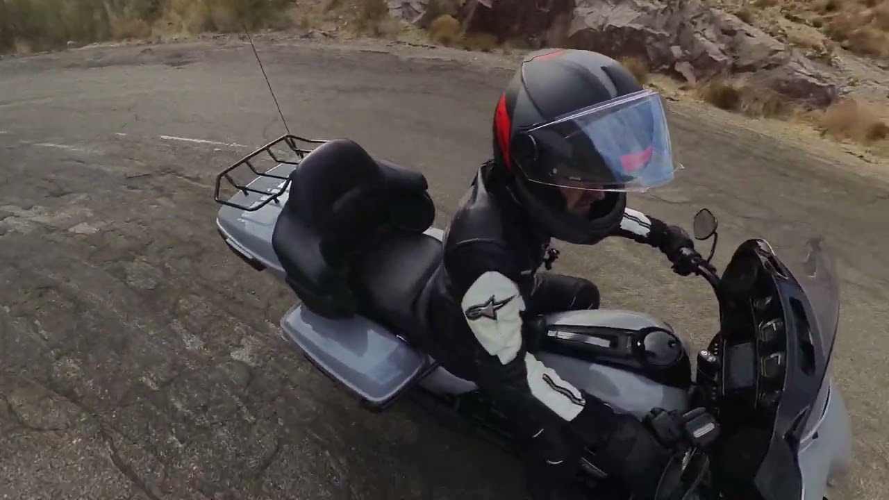 Kingman NV to Oatman AZ on a Harley Davidson Electra-Glide