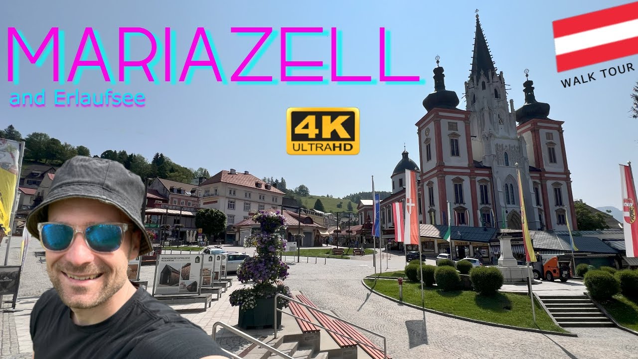 Mariazell Walk Tour 4K and Erlaufsee, Best of AUSTRIA, Walking Tour POV, Top destinations