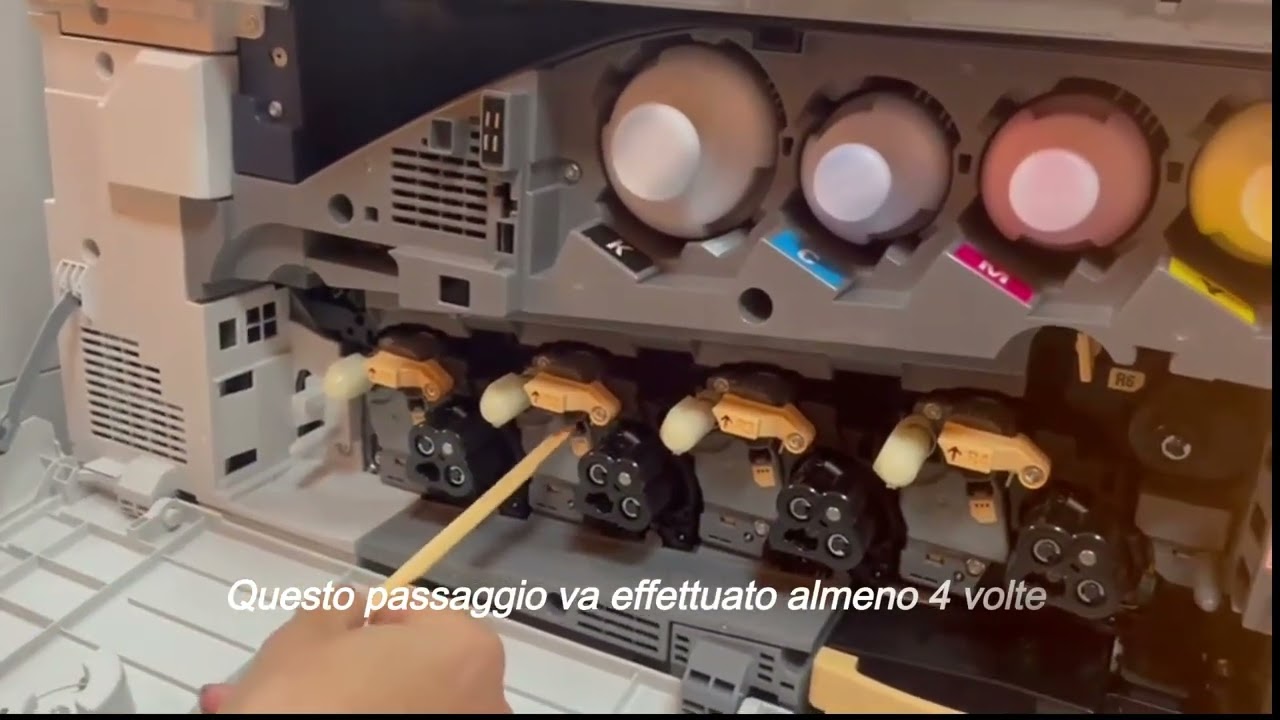 Pulizia Barra Led  Xerox Altalink C81XX
