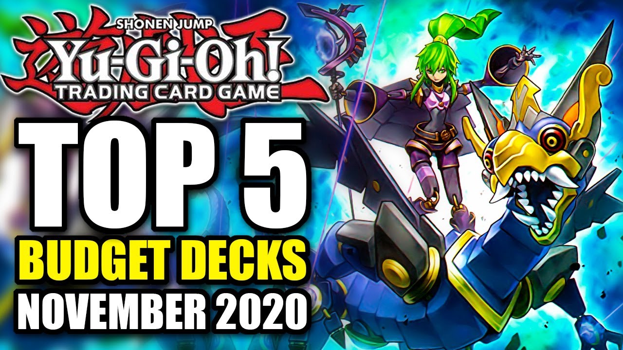Yu-Gi-Oh! Top 5 Competitive Budget Decks for the November 2020 Format!