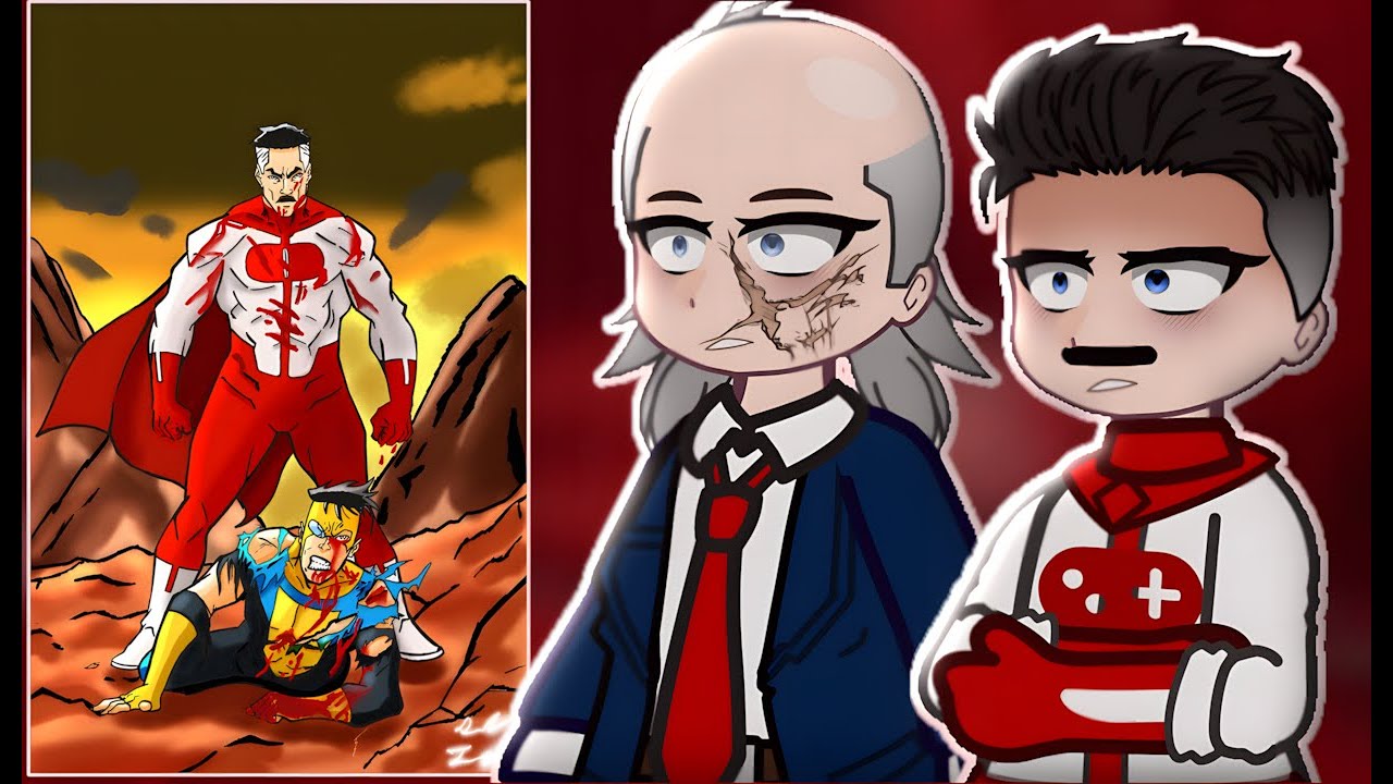 Invincible React to The Future - Gacha React 🇺🇸/🇧🇷