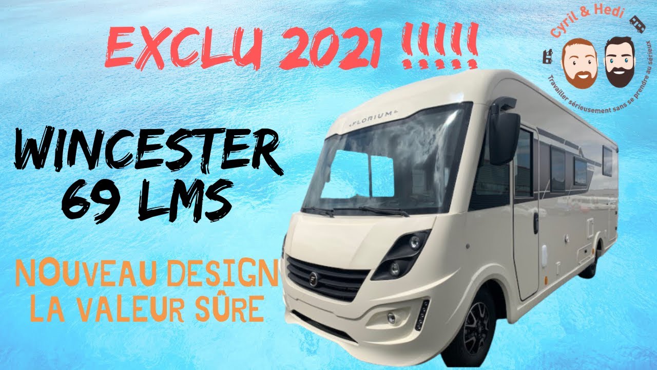 Le CAMPING-CAR intégral HAUT DE GAMME - de 7m de FLORIUM WINCESTER 69 LMS