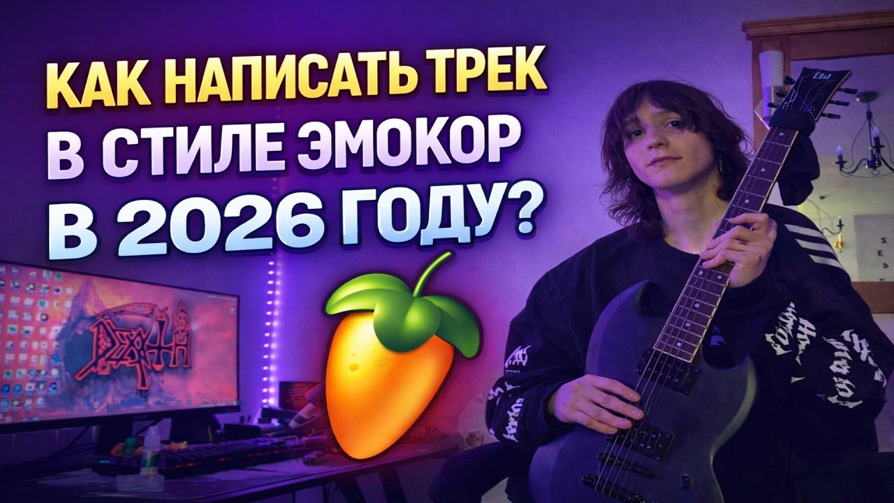 КАК НАПИСАТЬ ТРЕК В СТИЛЕ ЭМОКОР В 2026 ГОДУ?? FL STUDIO GUIDE