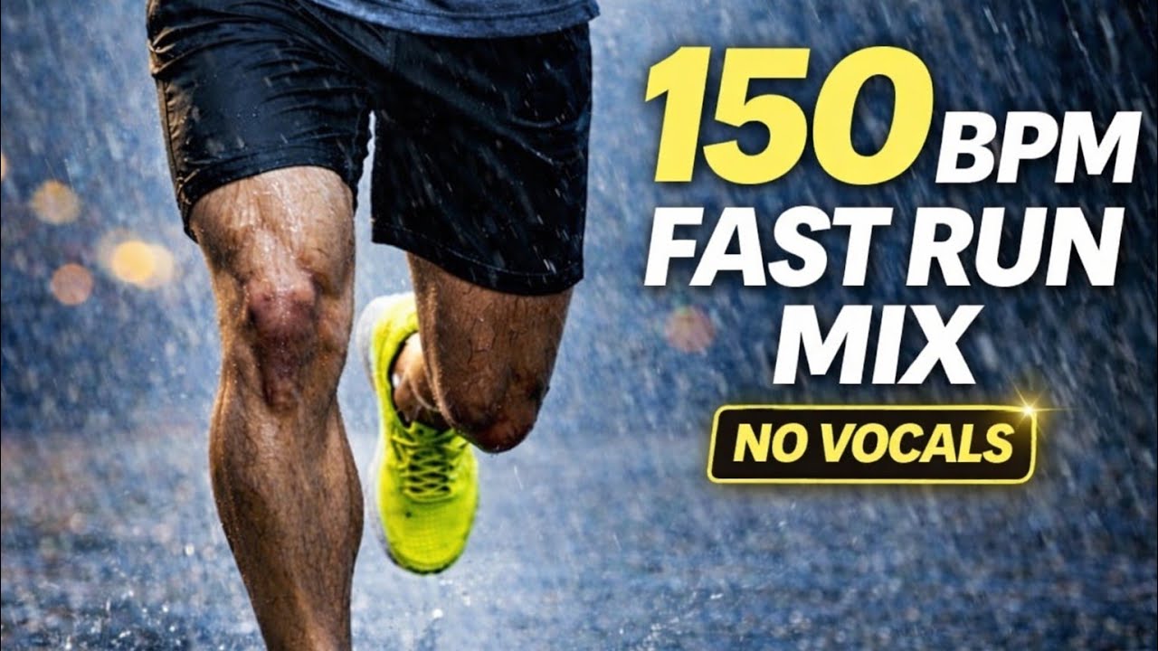 150 BPM RUNNING MUSIC 🔥 Fast Workout Mix (Trance / EDM) | 1 Hour