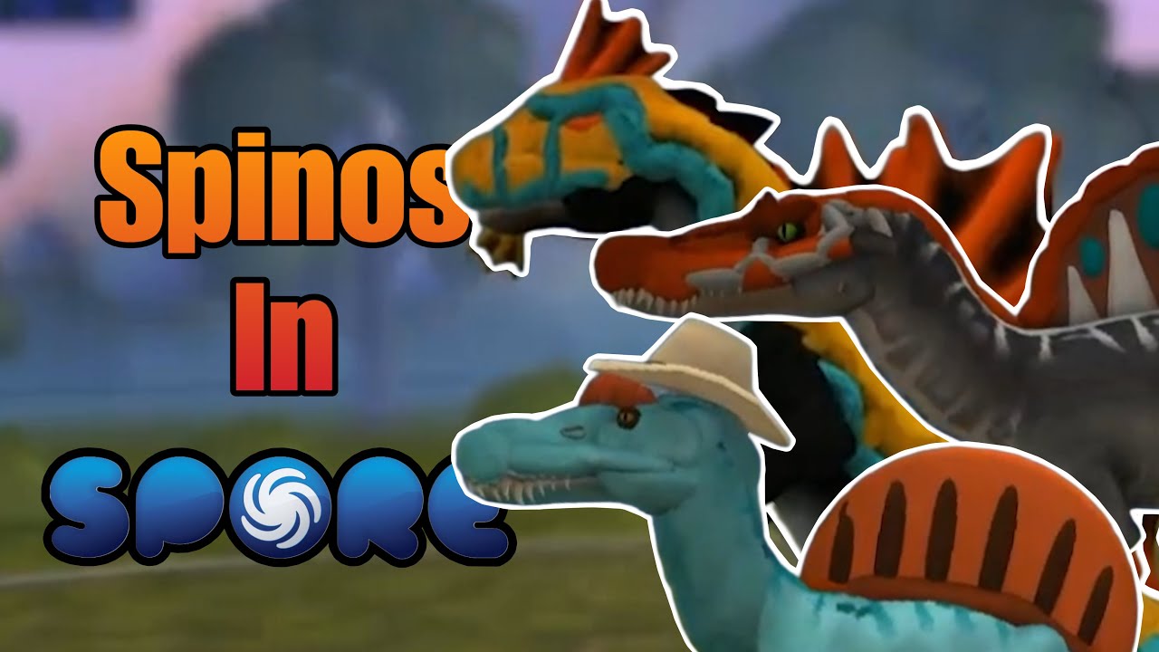 Spinosaurus in Spore! W/ ChipTheDinosaurGuy