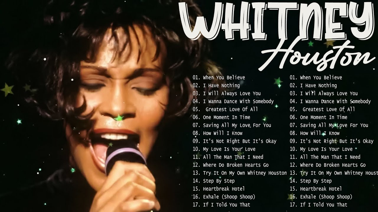Whitney Houston's Best Songs Collection | Best Legendary Ballads