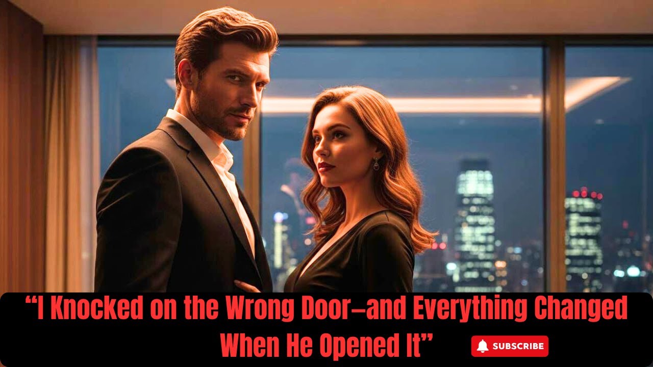 “I Knocked on the Wrong Door—and Everything Changed When He Opened It”