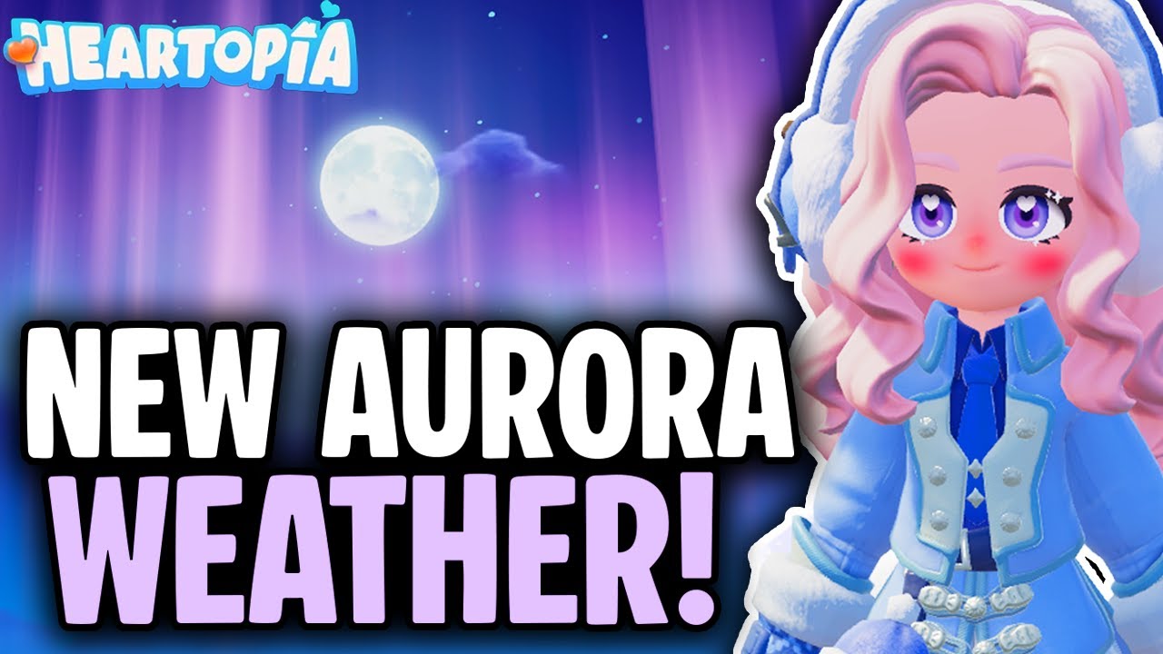 NEW Aurora Weather Event! 🩵 | Heartopia February 1st Update!