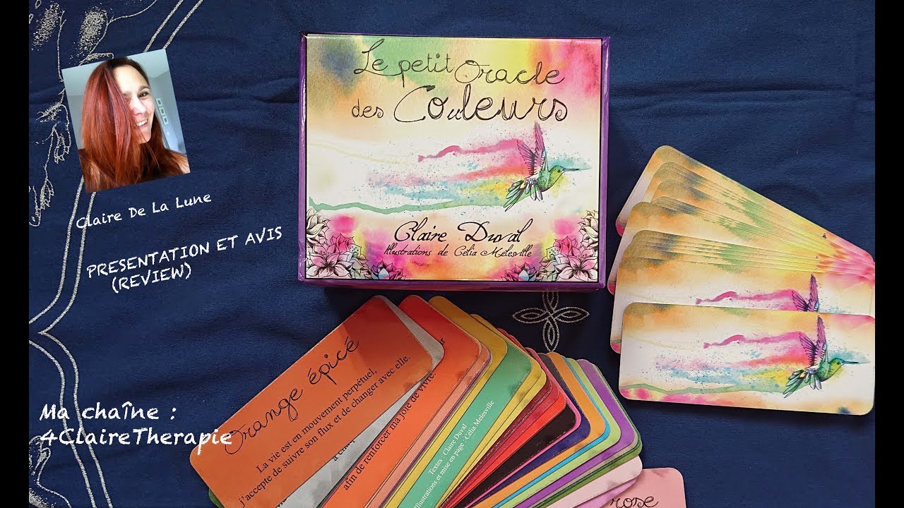 Le petit Oracle des Couleurs : création, inspiration et esprit du jeu - Claire Duval 🌈