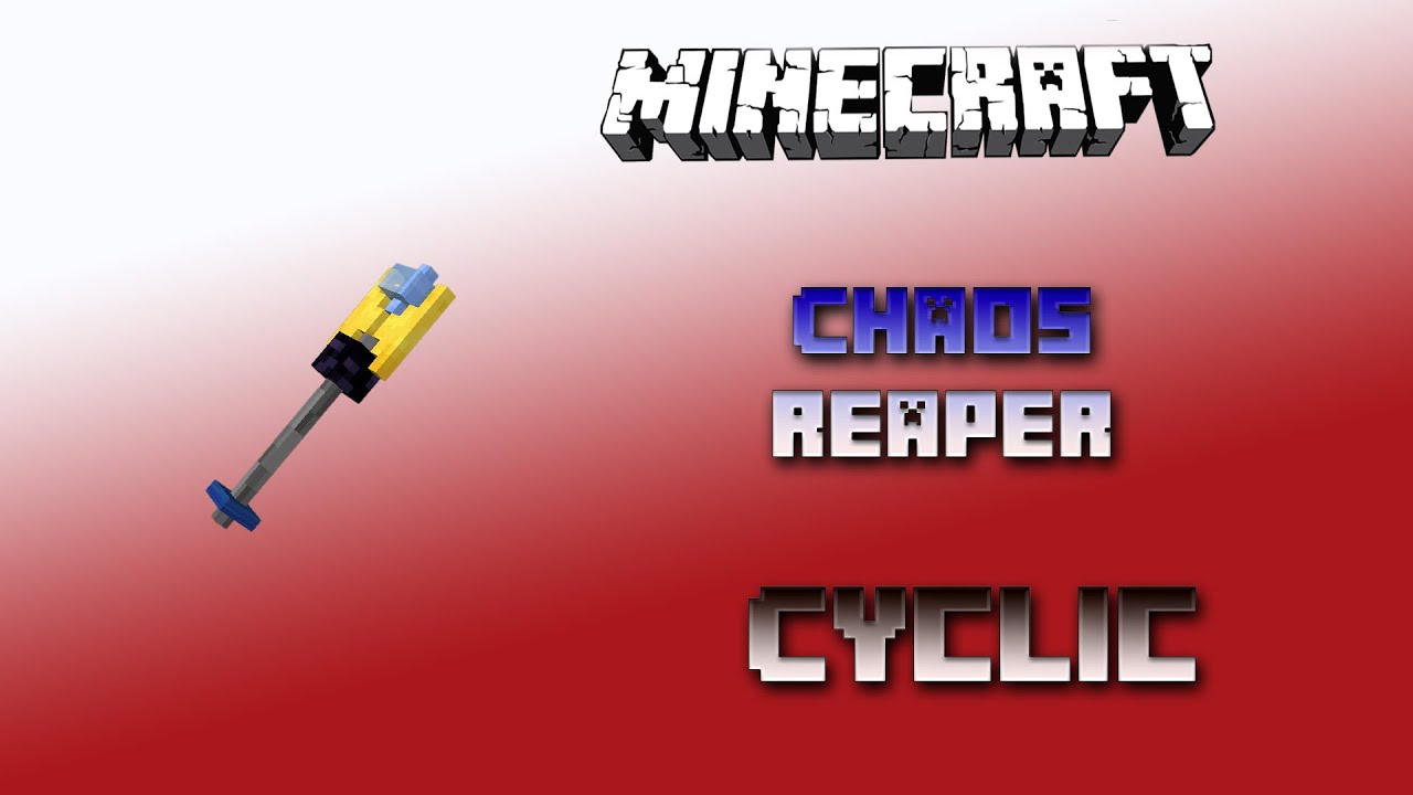 Chaos Reaper 🔮 Minecraft Cyclic Tutorial 🔮 English 🔮 #Minecraft