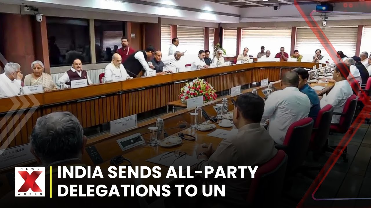 India Sends Cross-Party Team to UN After Op Sindoor | Global Diplomacy on Terror | NewsX World