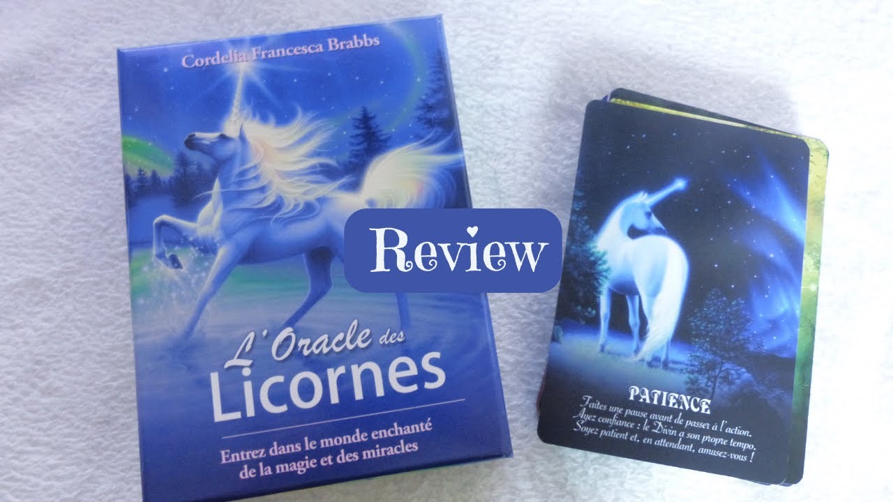 ORACLE DES LICORNES DE CORDELIA FRANCESCA BRABBS
