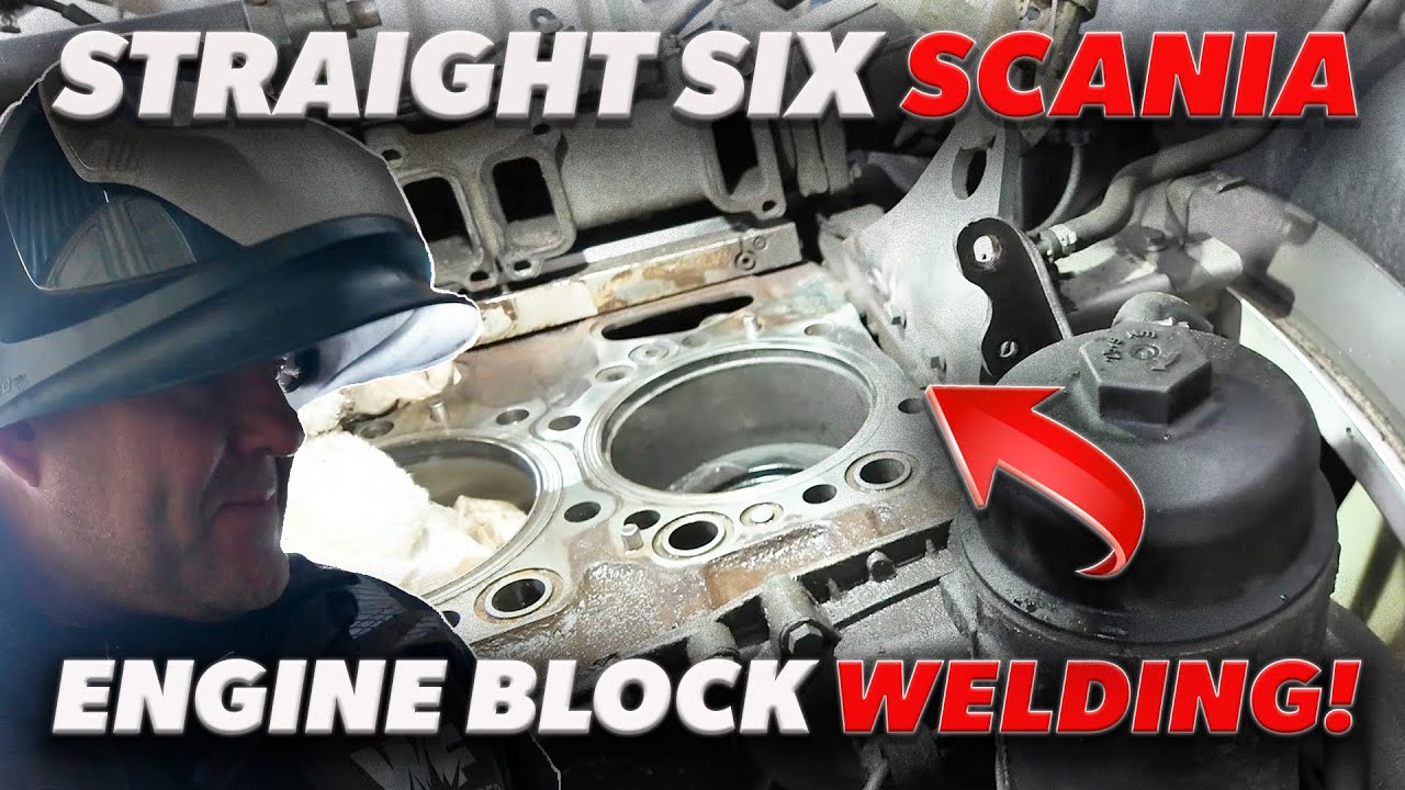 Welding SCANIA 2021 Engine Block With DS Rods, Will it Work?