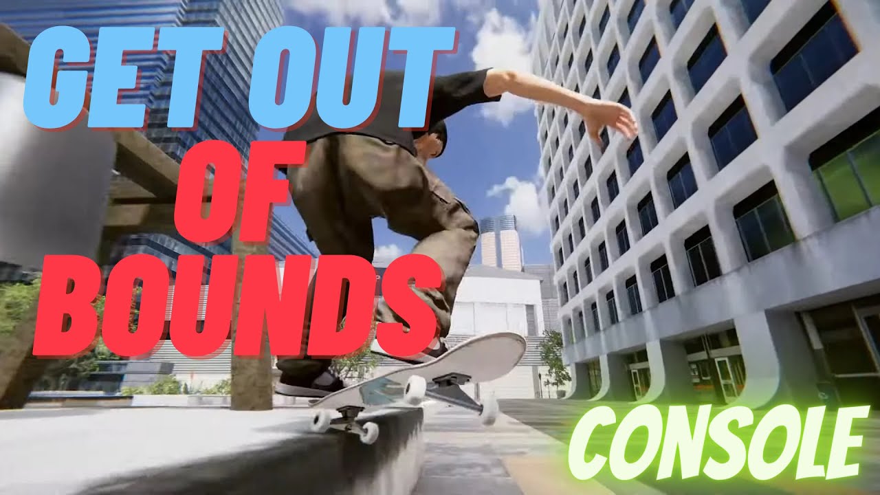 Skater XL - Go through walls / Skate Out of Bounds