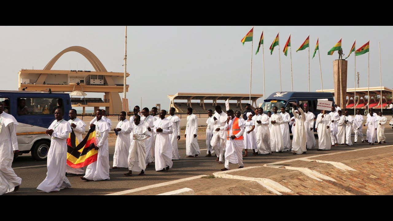 BROTHERHOOD OF THE CROSS AND STAR HOLDS PEACE MARCH FOR GHANA