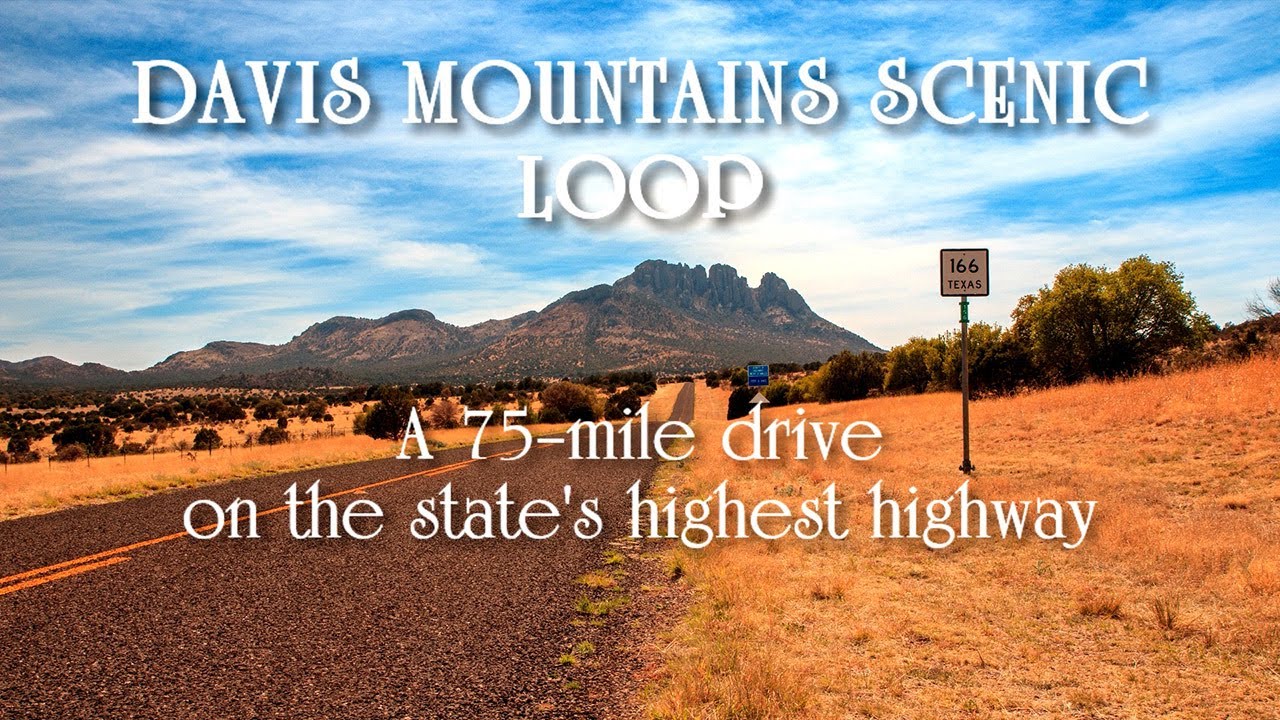Texas Scenic Drives - Davis Mountains Scenic Loop