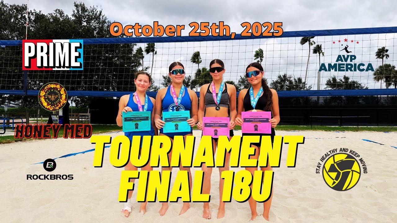 SR1 Volleyball Tournament 18U Final | October 25th 2025 | Abi/Giulia vs Summer/Mila