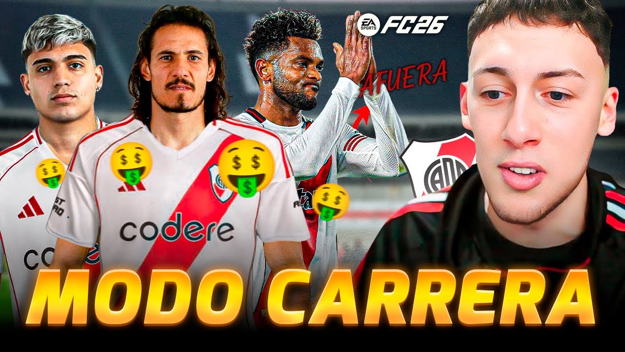 ¡¡SALVANDO A RIVER!! MODO CARRERA CON EL MILLONARIO #1 FC26