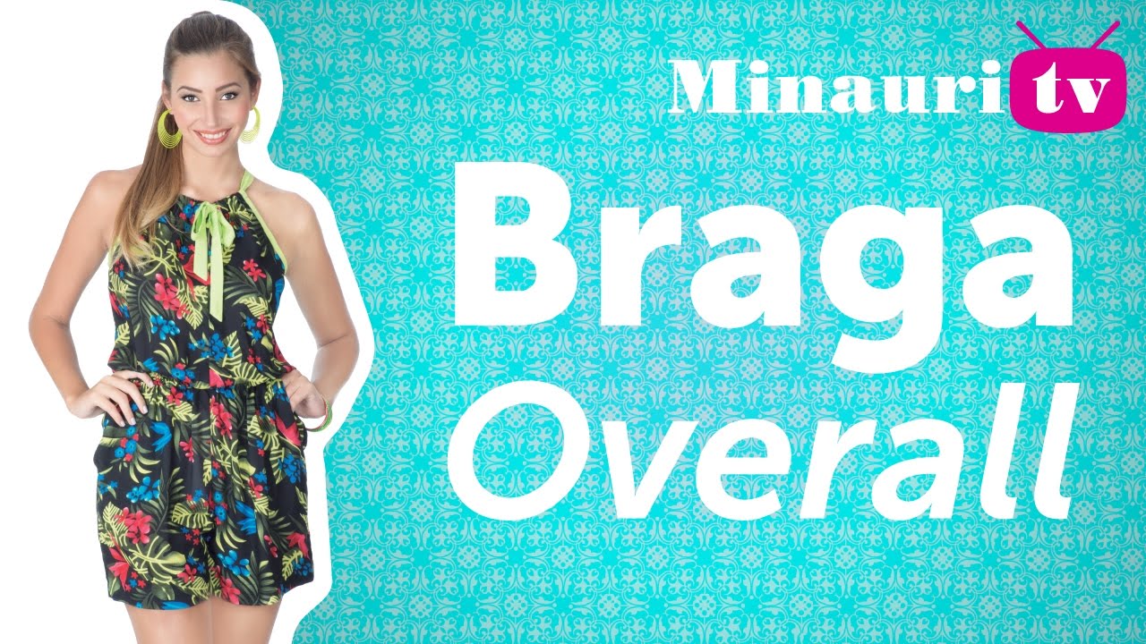 Jumpsuits - Braga -  Salopette - Macacão - Tuta  (MR18)