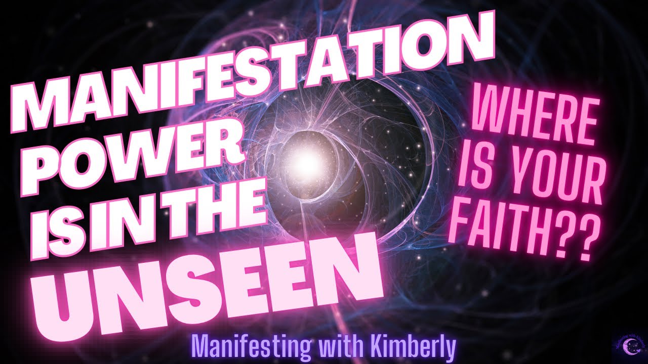 MANIFEST WHATEVER YOU WANT by Having FAITH in the UNSEEN | Neville Goddard