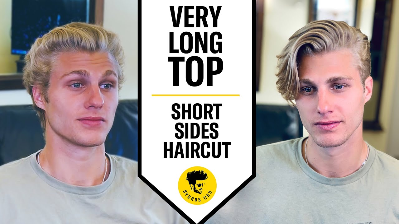 Very Long Top, Short Sides | Men’s Modern Haircut