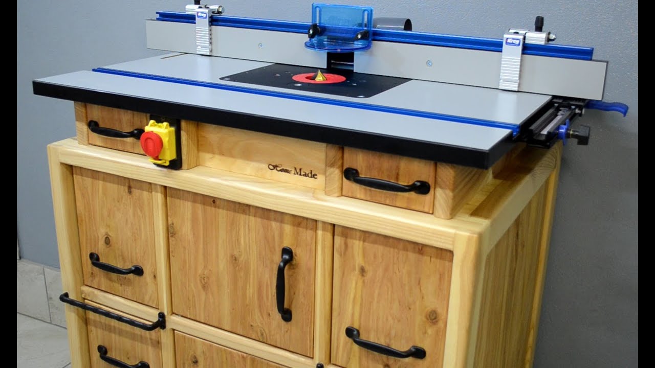 Router Table Cabinet