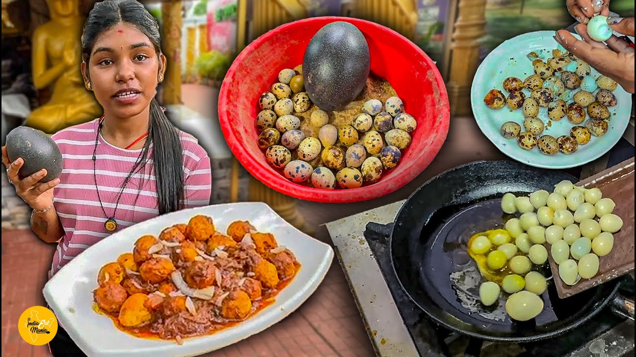 Odisha Style Choti Murgi Anda Curry Recipe In Bhubaneswar l Bhubaneswar Street Food