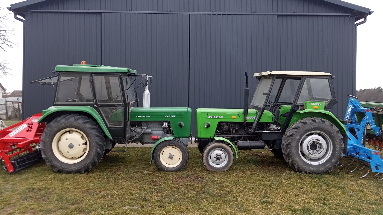 Uprawa i siew 2022 URSUS C355 i C360 - Wiosna