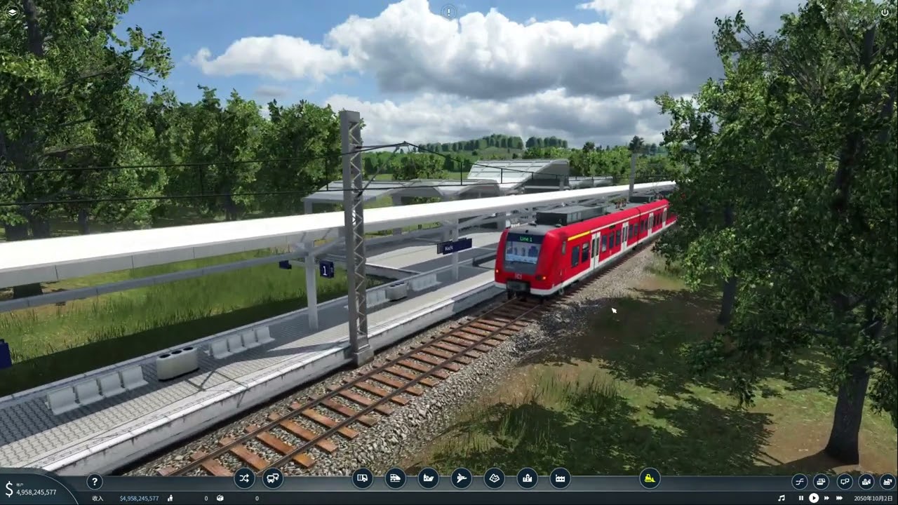 [Transport Fever 2]My new work!BR425 sound MOD!(Changed running sound)