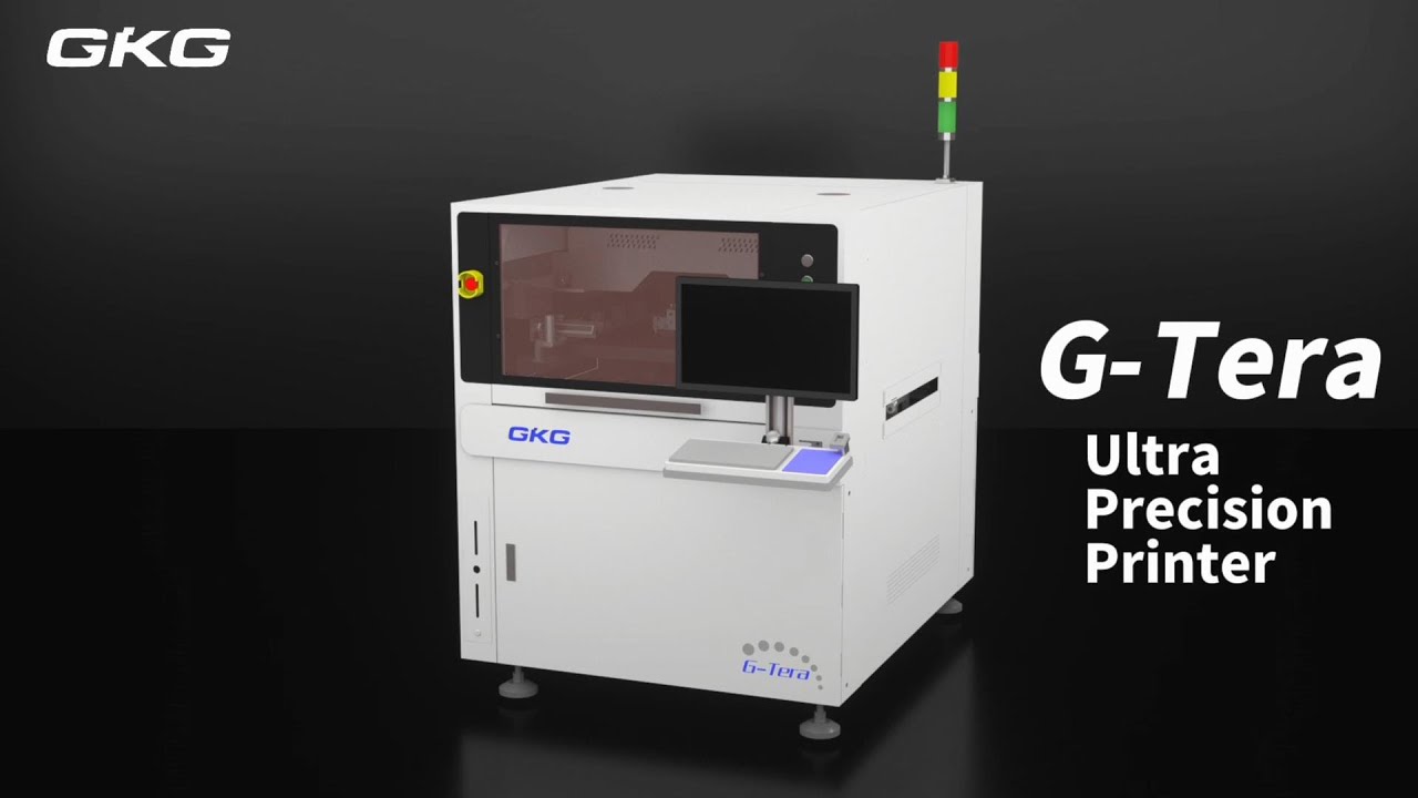GKG超高精度はんだ印刷機 (G-Tera)