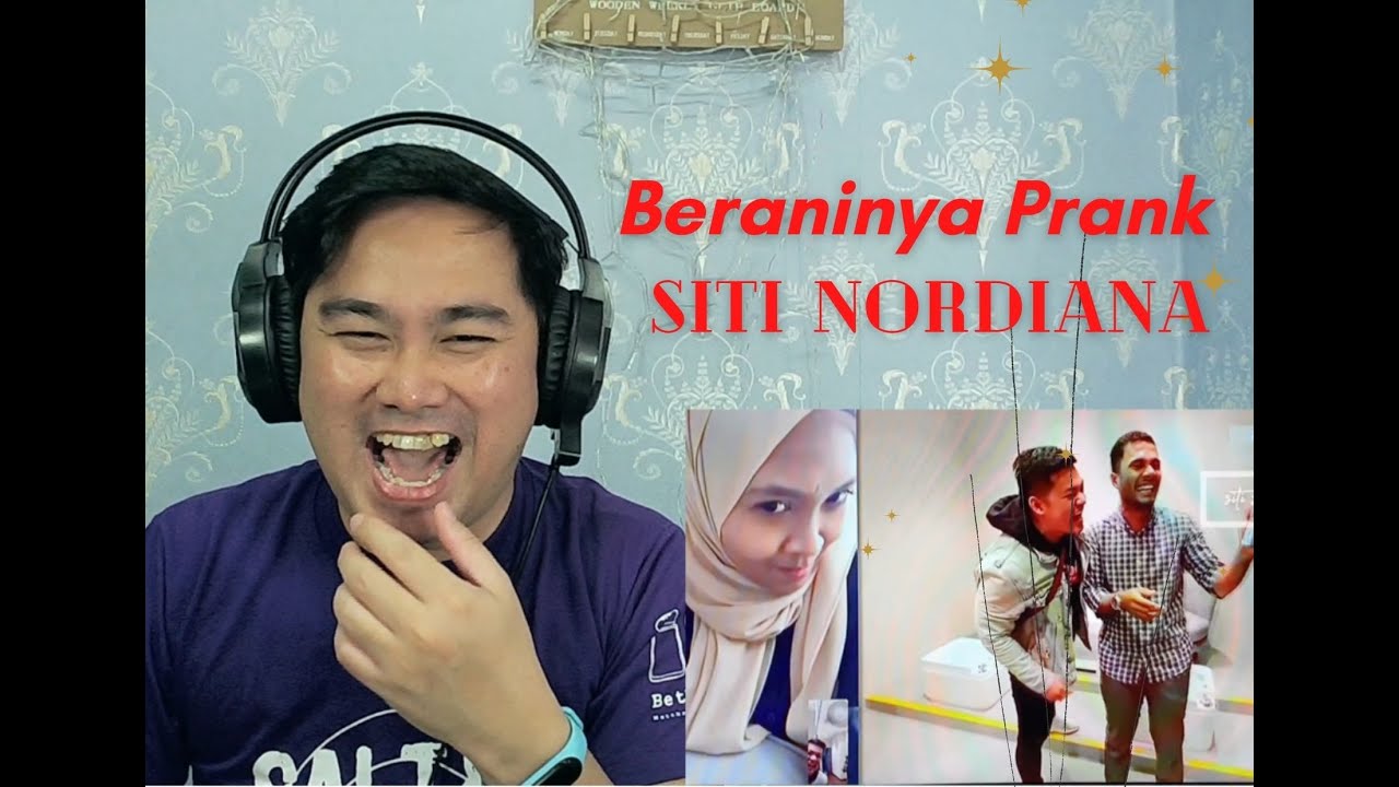 REACTION: Siti Nordiana dipranked oleh Fikry Ibrahim | 