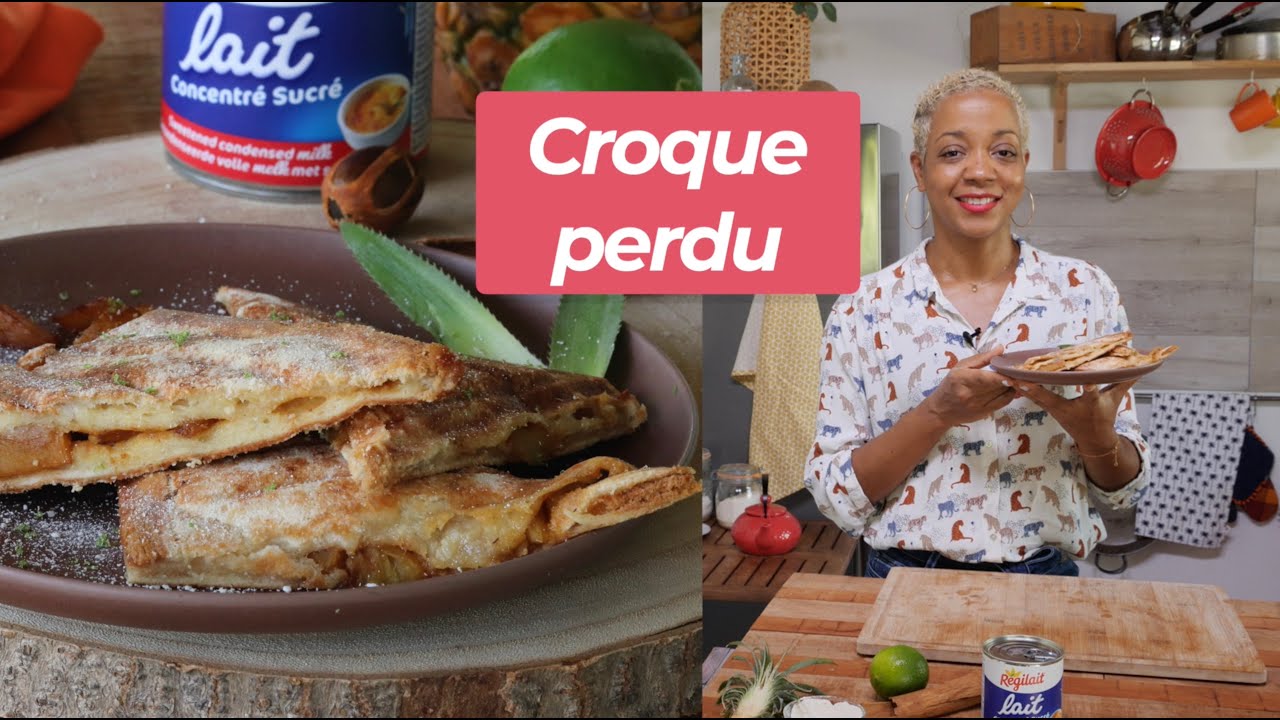 Croque perdu à l'ananas