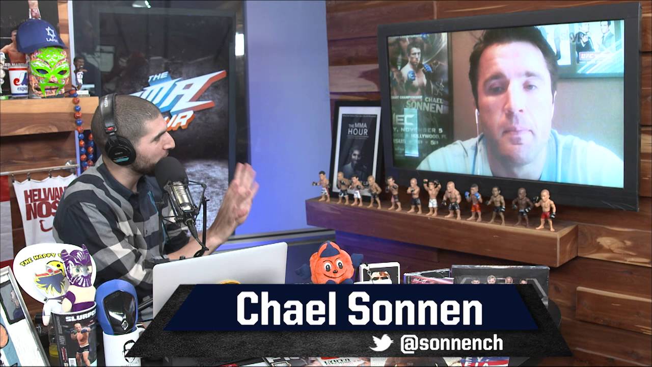 Chael Sonnen Says He Would Love to Kick Georges St-Pierre's Ass