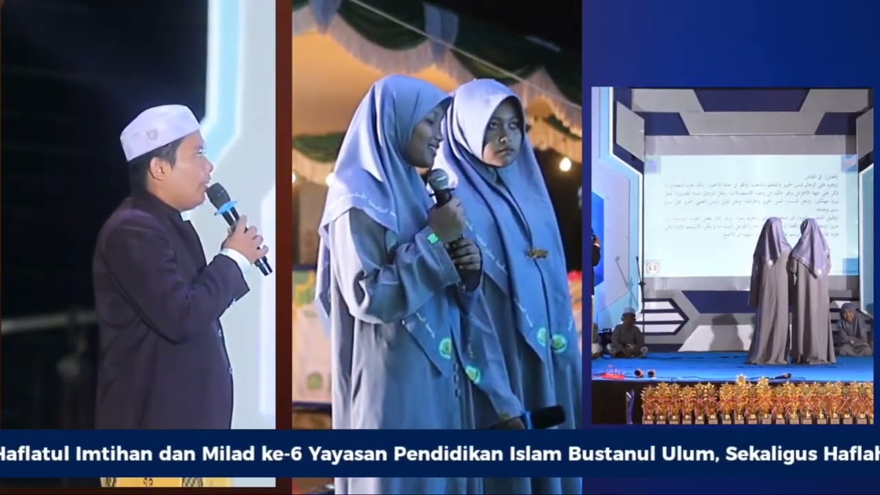 DEMONSTRASI KELAS IV-V SANTRI YPI BUSTANUL ULUM KALBAR Dalam Rangka HAFLAH KHOTMIL QUR'AN 