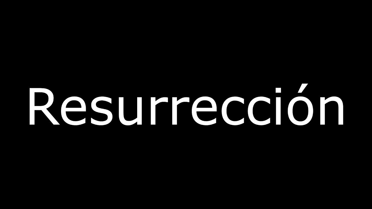 Resurrecci&oacute;n - Leo Segarra