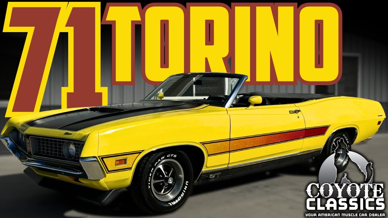 1971 Torino GT Convertible (SOLD) at Coyote Classics
